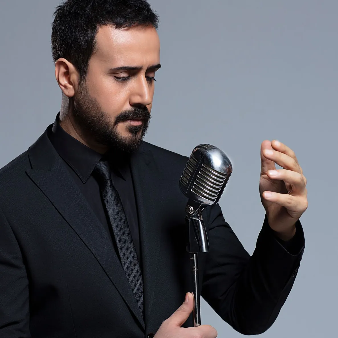 Portrait of a bass singer